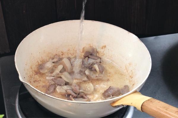 蒜苔炒五花肉的做法图解9