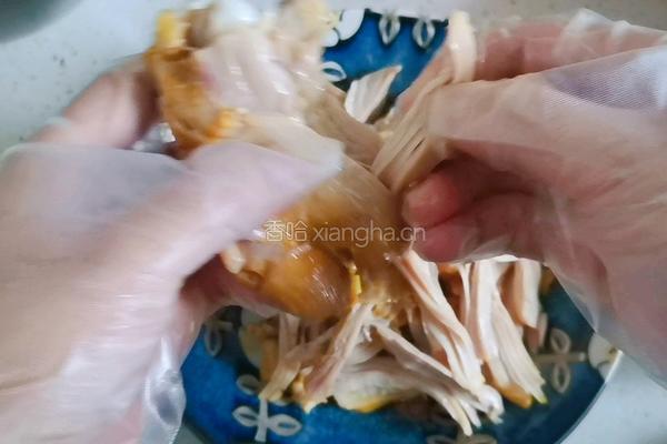 手撕盐焗鸡的做法图解6