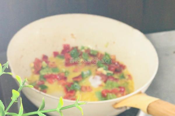 辣椒炒豆渣的做法图解7