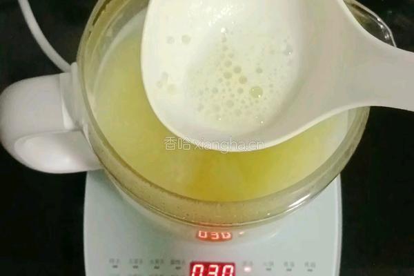 红糖板栗小米粥的做法图解7