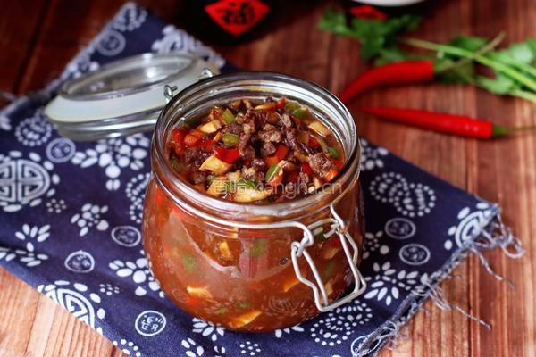 香菇牛肉酱的做法图解10