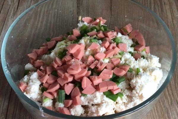 叶子豆渣饼的做法图解5