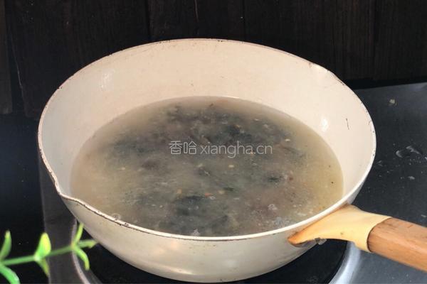 皮蛋煮豆渣的做法图解7