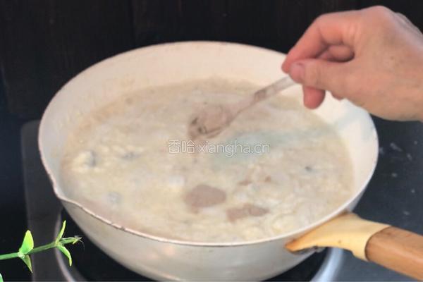 皮蛋煮豆渣的做法图解10