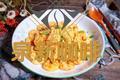 腐竹炒虾仁