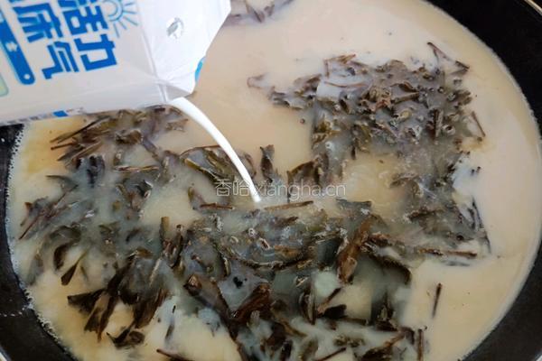 家庭版奶茶的做法图解4