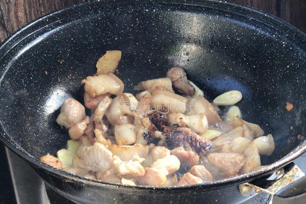 菱角烧肉的做法图解9