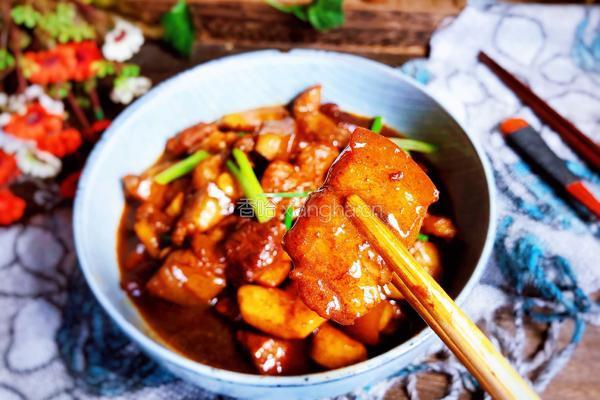 菱角烧肉的做法图解16