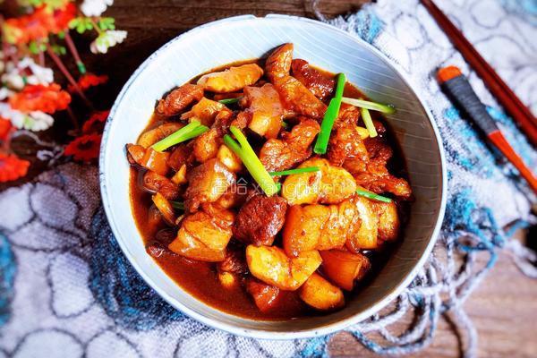 菱角烧肉的做法图解17