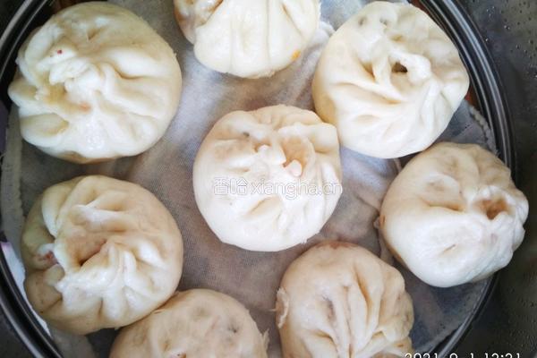 糯米豆沙包的做法图解12