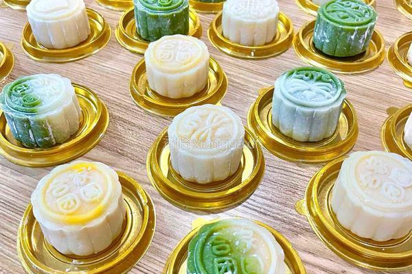 低脂低糖❗奶黄冰皮月饼❗不用烤箱的高颜值月饼的做法图解7