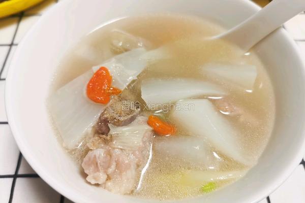 白萝卜排骨汤的做法图解9