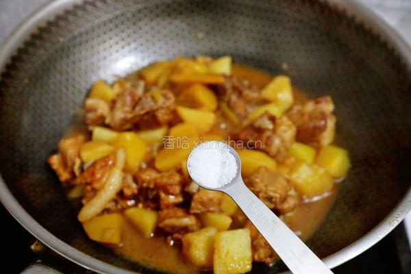 红烧土豆排骨的做法图解17