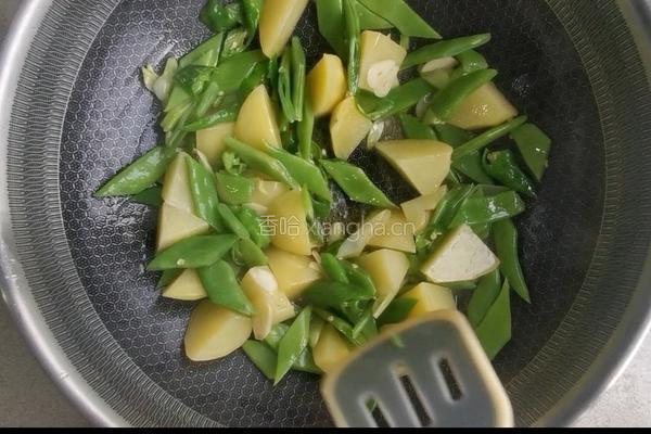 辣炒芸豆土豆块的做法图解7
