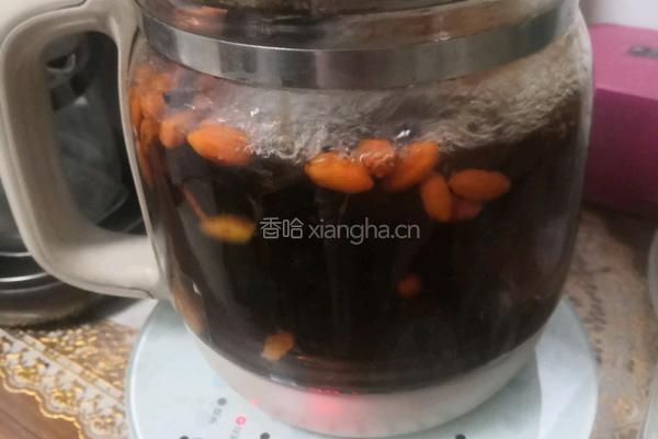 紫灵芝食疗养生茶的做法图解4