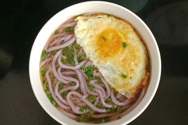 牛肉丸鸡蛋紫薯粉的做法图解5