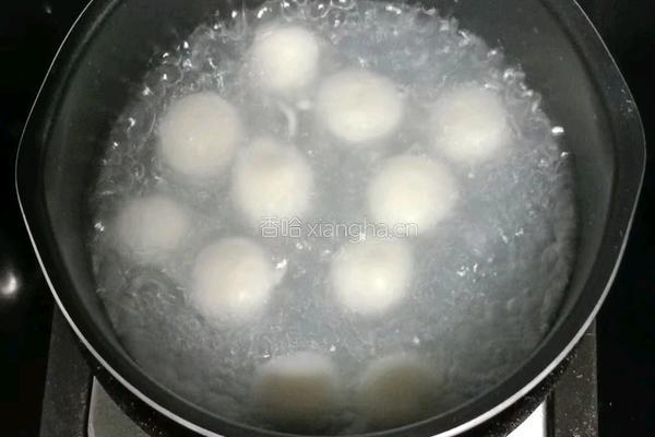 水果酒酿汤圆的做法图解6