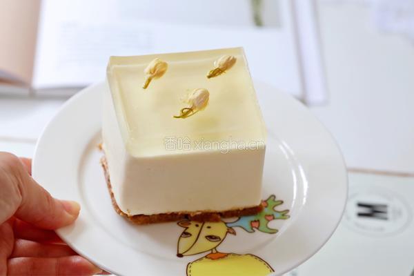 茉莉花酸奶慕斯蛋糕的做法图解20