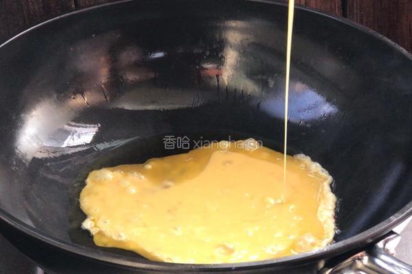 青菜香菇炒鸡蛋的做法图解5