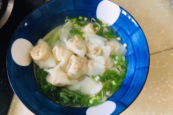 清汤馄饨的做法图解4