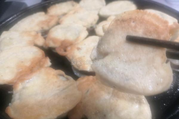 香煎茄饼的做法图解6