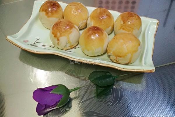蛋黄酥的做法图解19