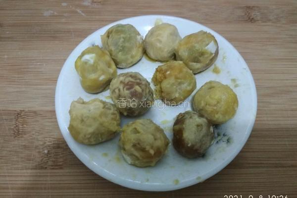 蛋黄酥的做法图解5