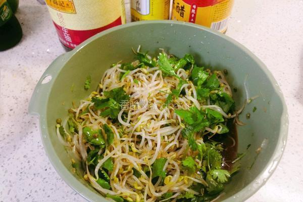 凉拌绿豆芽的做法图解4