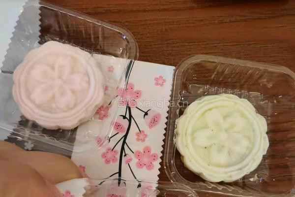 自制冰皮月饼的做法图解4