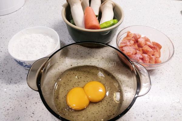 蒜香奥尔良鸡肉饼的做法图解2