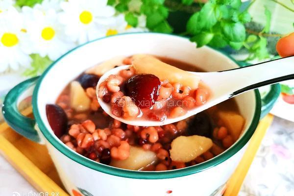 薏米山药红枣粥的做法图解9