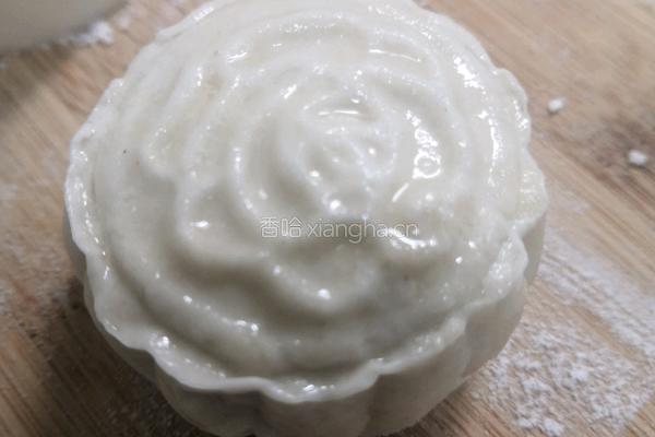 豆沙馅蒸月饼的做法图解8