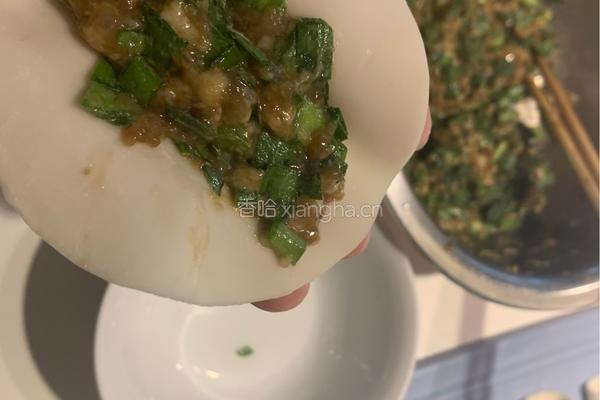 快手冰花锅贴的做法图解3