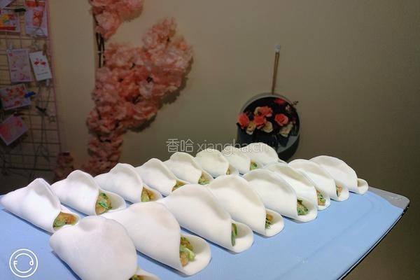 快手冰花锅贴的做法图解4