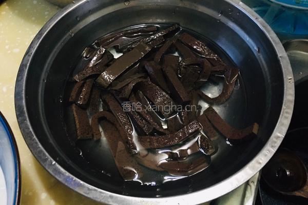 粉汤羊血的做法图解3
