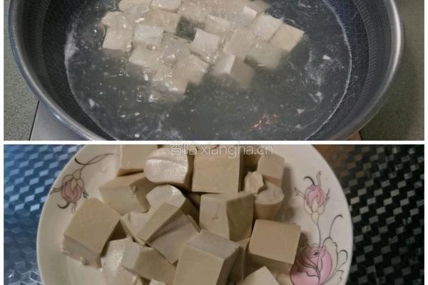 白菜豆腐炖粉条的做法图解3