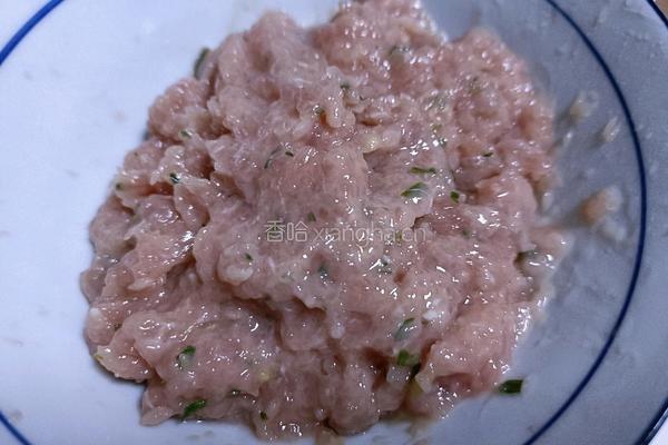 盐卤老豆腐酿肉的做法图解4