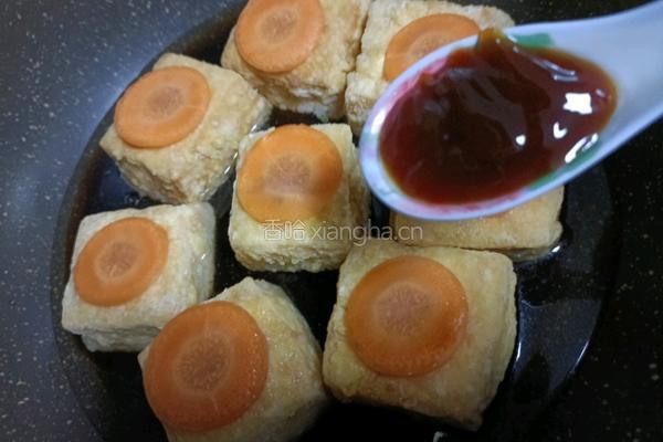 盐卤老豆腐酿肉的做法图解15