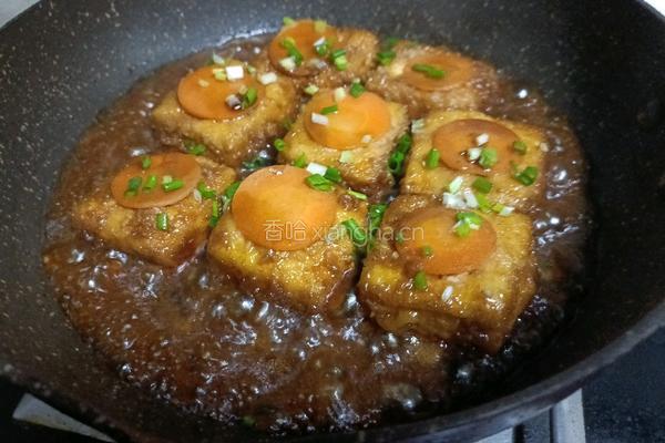 盐卤老豆腐酿肉的做法图解17