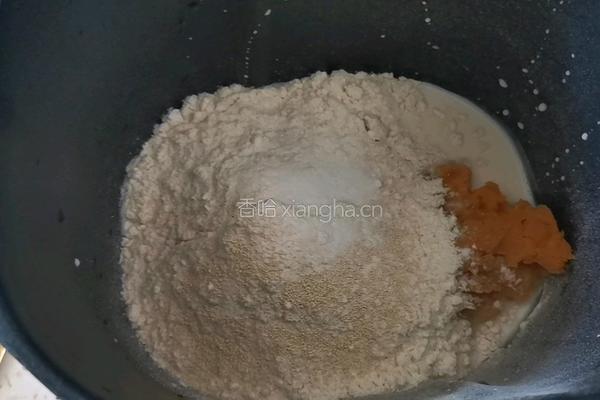 日式红薯面包卷的做法图解2