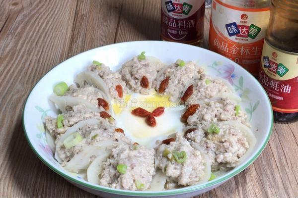 莲藕蒸豆腐的做法图解13