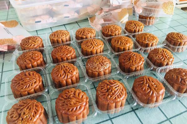 广式绿豆沙月饼的做法图解11