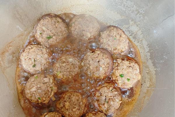 香菇塞肉的做法图解5