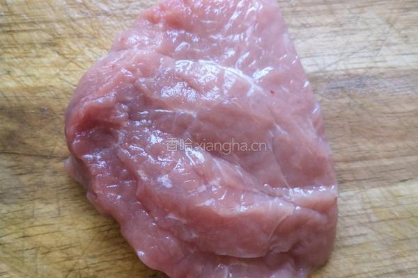 粉皮炒肉片的做法图解2