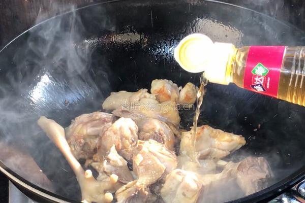 黄瓜炖鸡块的做法图解6