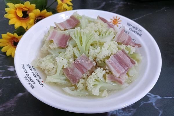 咸肉炒松花菜的做法图解11