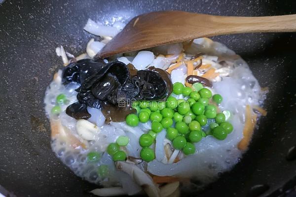 虾仁炒蹄筋的做法图解8