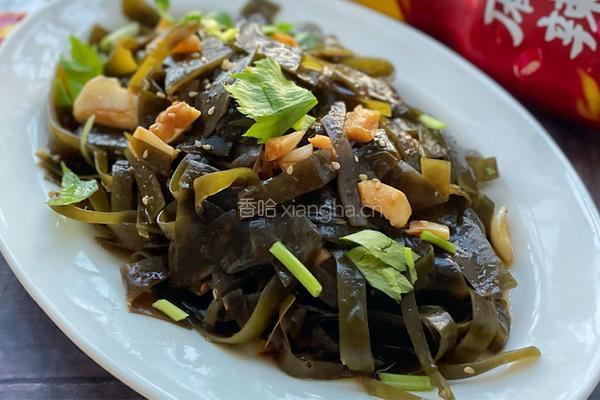 凉拌海带的做法图解12