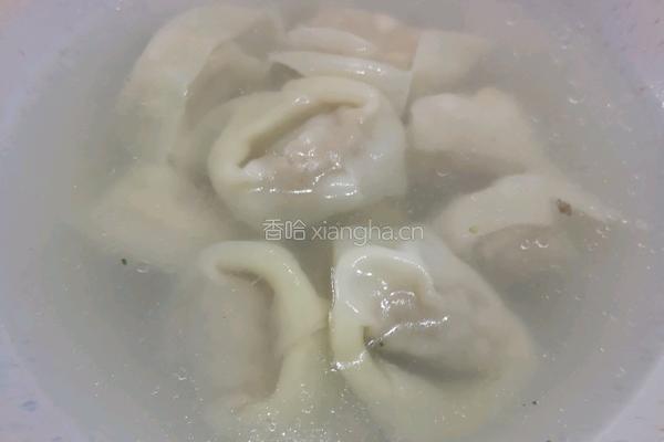 煮冷冻大馄饨的做法图解8