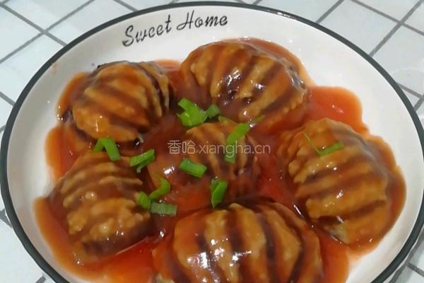 清蒸茄盒的做法图解14